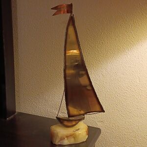 DEMOTT SAILBOAT SCULPTURE